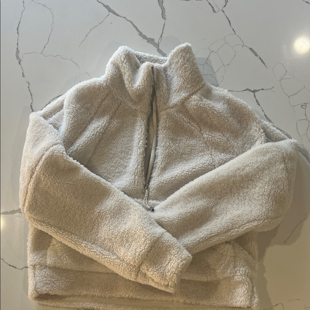 lululemon athletica Off-White Teddy Jacket